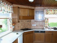 A kitchen in need of updating