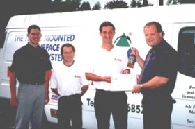 Adam Tester and Hydro-Dynamix Colleagues