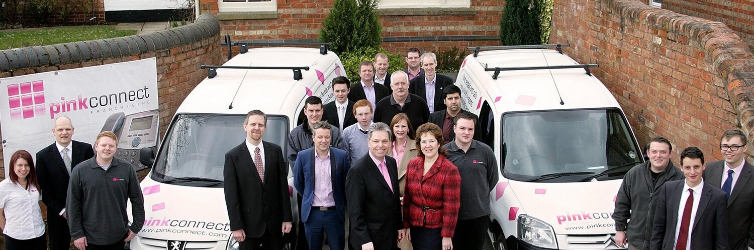 Telecoms and IT Business Pink Connect Franchise