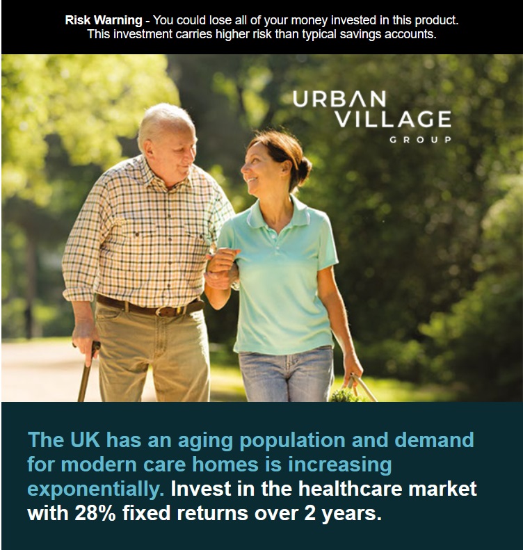 invest in UK care homes | investing in the healthcare market